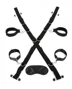 Over The Door Cross With 4 Universal Restraint Cuffs main