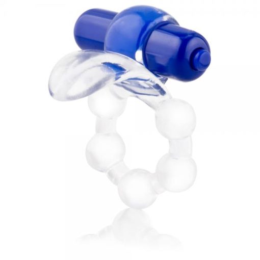Overtime blue vibrating erection ring second