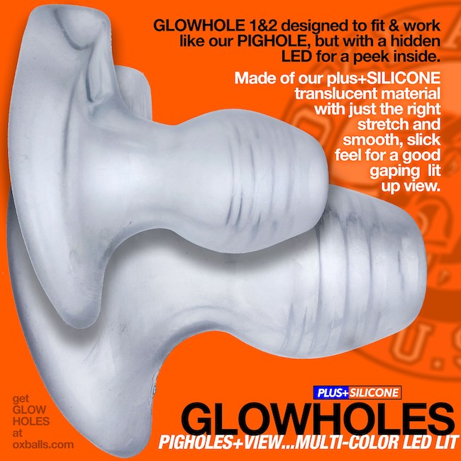 Oxballs Glowhole Hollow LED Butt Plug 3