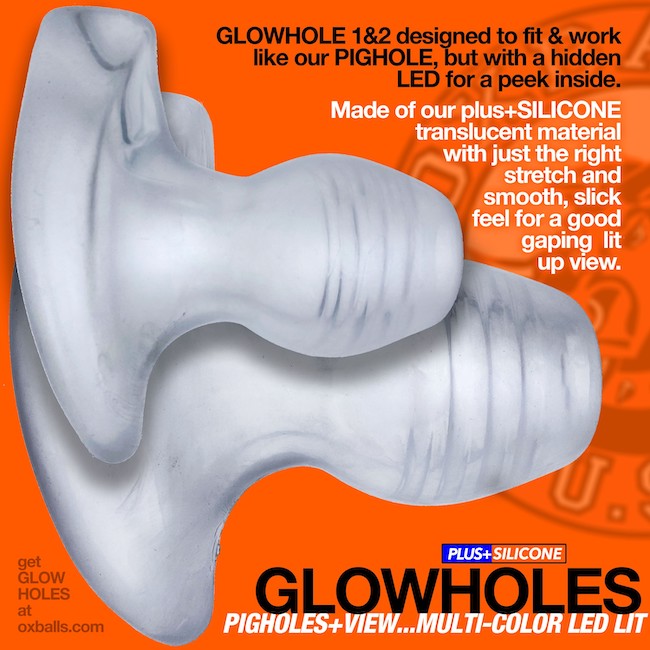 Oxballs Glowhole Hollow LED Butt Plug 3