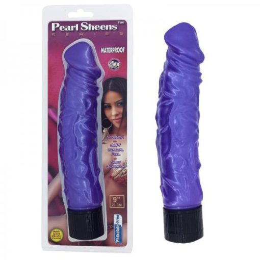 Pearl Sheen 9 inches Vibrator Lavender second