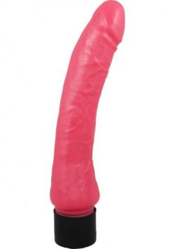 Pearl Sheens Multi Speed Vibrator Waterproof 8.5 Inch	- Pink main