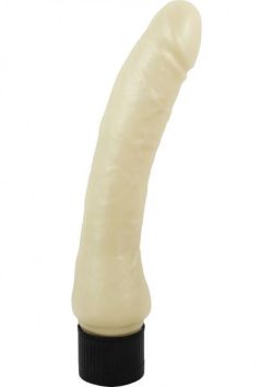 Pearl Sheens Multi Speed Vibrator Waterproof 8.5 Inch	- White main