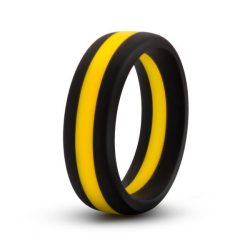 Performance Silicone Go Pro Cock Ring Black Gold main