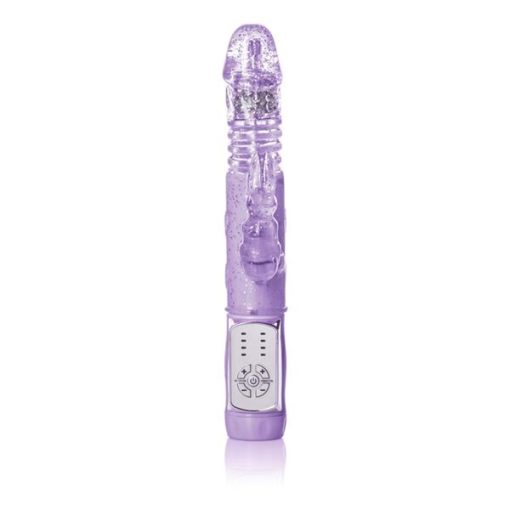 Petite Thrusting Jack Rabbit Vibrator Purple second