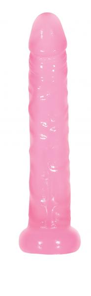 Pink jelly slim dildo main