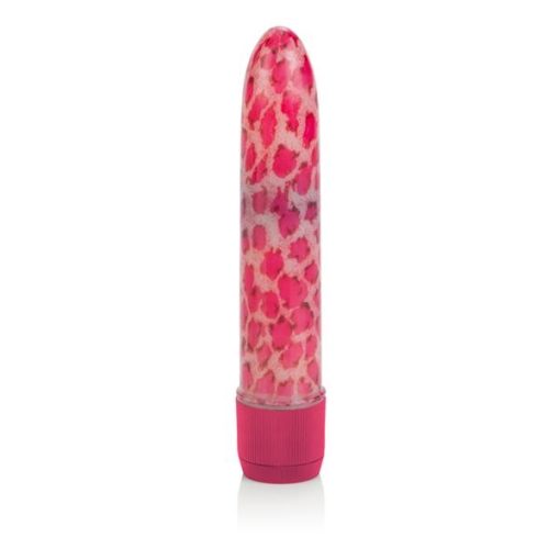 Pink Mini Leopard Massager 4.5" main