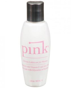 Pink Silicone Lubricant for Women 2.8oz Flip Top Bottle main