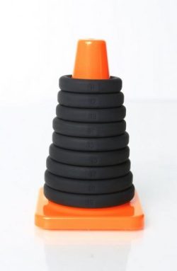 Play Zone Kit Black 9 Rings and Storage Cone main