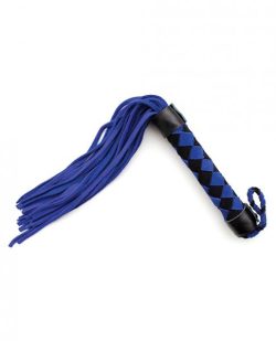 Plesur 15 inches Leather Flogger Blue main