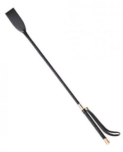 Plesur PVC Riding Crop Black main