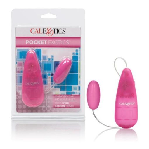 Pocket Exotics Vibrating Pink Passion Bullet second