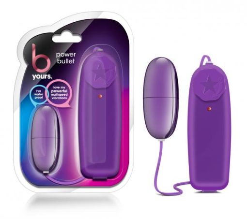 Power Bullet Vibrator Plum Purple second
