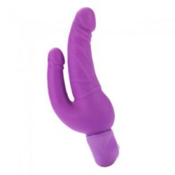 Power Stud Over & Under Vibrator Waterproof Purple main