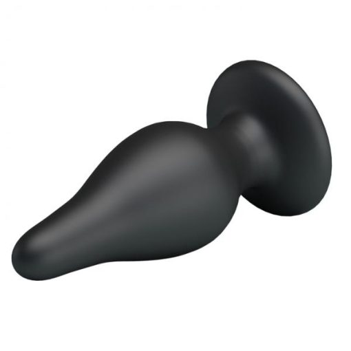 Pretty Love 6.1 inches Sturdy Silicone Anal Plug Black second