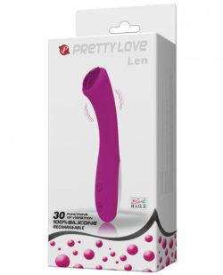 Pretty Love Len Rechargeable Wand 30 Function Purple main