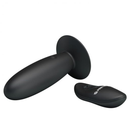 Pretty Love Remote Control Vibrating Plug 12 Function Black second