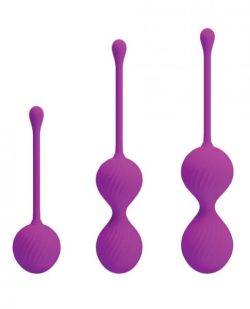 Pretty Love Three In One Kegel Set Fuchsia Pink main