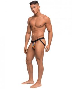 Pride Fest Contoured Pouch Jock Strap Rainbow L/XL main