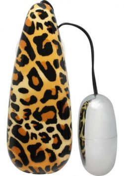 Primal Instincts Vibrating Egg - Leopard Print main