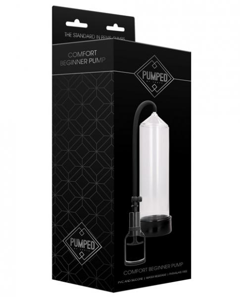 Pumped comfort beginner penis pump clear second