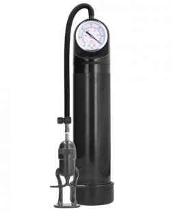 Pumped Deluxe Pump Advanced PSI Gauge Black main