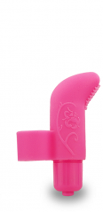 Pure Silicone Finger Vibe - Pink main