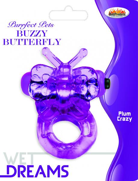 Purrrfect Pets Purple Butterfly Ring second