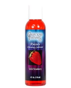 Razzels sinful strawberry 4oz bottle main