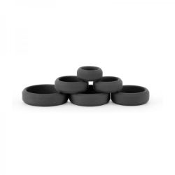 Renegade Build A Cage Rings Black Set Of 6 main