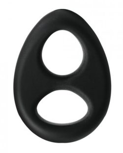 Renegade Romeo Soft Cock & Ball Ring Black main