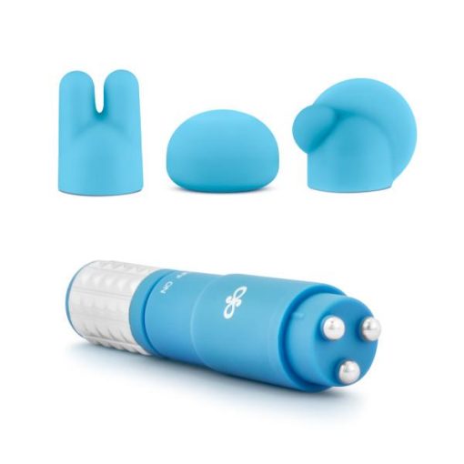 Revitalize Massage Kit with 3 Silicone Attachments Blue second
