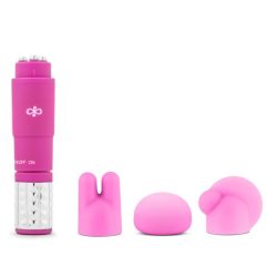 Revitalize Massage Kit with 3 Silicone Attachments Pink main