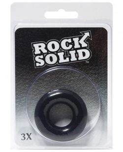Rock Solid 3" Black Donut Ring main