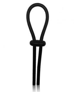 Rock Solid Lasso Single Adjustable Lock Black Silicone main