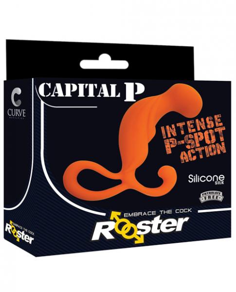 Rooster capital p orange prostate massager second
