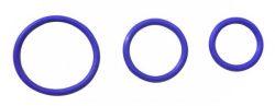 Rubber C Ring Set - Purple main