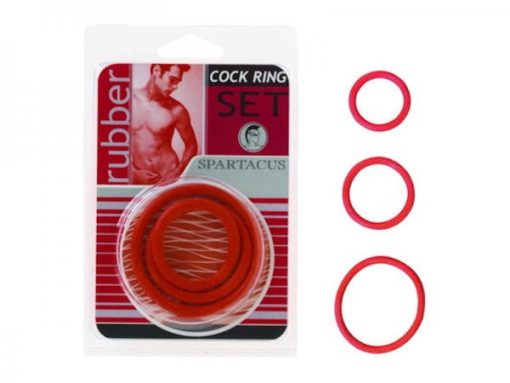 Rubber C Ring Set - Red second