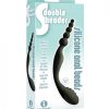 S Double Header Double Ended Silicone Anal Beads Black second