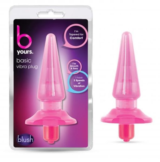 Sassy Vibra Plug - Pink second