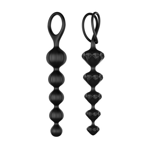 Satisfyer Anal Beads Set of 2 Black