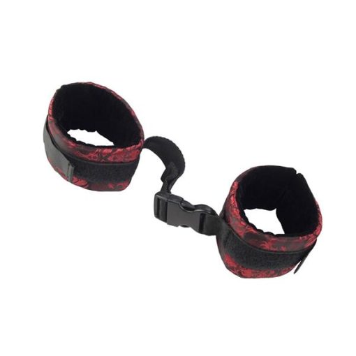 Scandal Control Cuffs Black/Red main