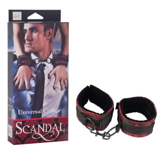 Scandal Universal Cuffs Black/Red second