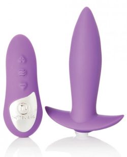 Sensuelle Remote Control Rechargeable Mini Plug Purple main