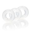 Set Of 3 Silicone Stacker Rings Clear main