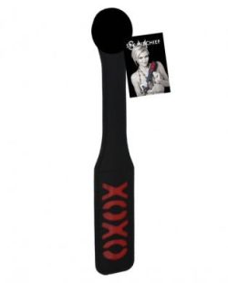 Sex And Mischief XOXO Paddle Black 12 Inches main