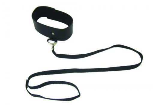 Sex & Mischief Leash and Collar Black main