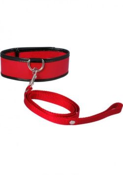 Sex & Mischief Red Leash and Collar main
