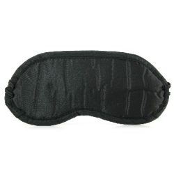 Sex & Mischief Satin Black Blindfold main