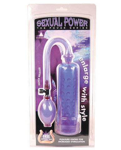Sexual power pump - lavender main